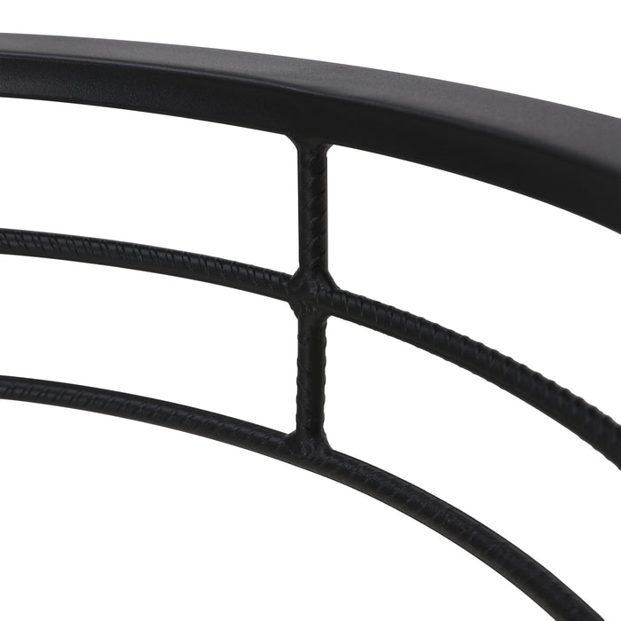Beige Outdoor 27.5" Backrest Swivel Bar Chairs with Removable Thick Cushion & Black Metal Frame 