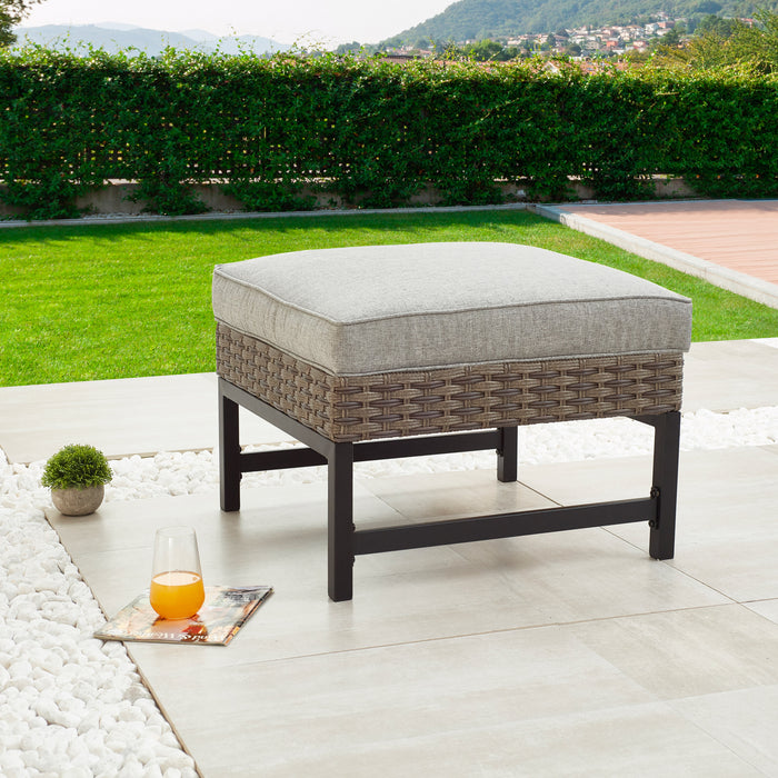 1 Piece Patio Ottoman 