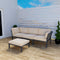 4 Pieces Patio Conversation Set