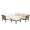 6 Pieces Patio Conversatino Set
