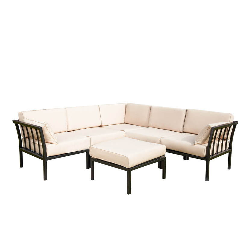 6 Pieces Patio Conversatino Set