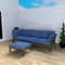 4 Pieces Patio Conversation Set