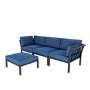 4 Pieces Patio Conversation Set