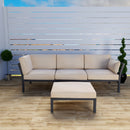 4 Pieces Patio Conversation Set