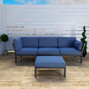 4 Pieces Patio Conversation Set