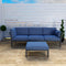 4 Pieces Patio Conversation Set