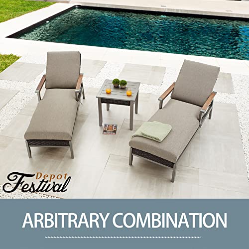 Sports Festival 14 Pieces Outdoor Sectional Sofa Furniture Set Include 6-Seats Dining Set, 5-Seats Loveseat Set Set with Metal Frame, Woven Wicker and Removable Back& Seat Cushions 