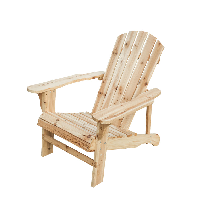 Adirondack Chair | Natural Wood