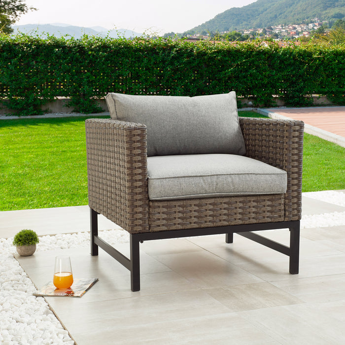 1 Piece Patio Armrest Chair 