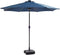 8.8FT Solar Powered Patio Umbrella with 8 LED Lights