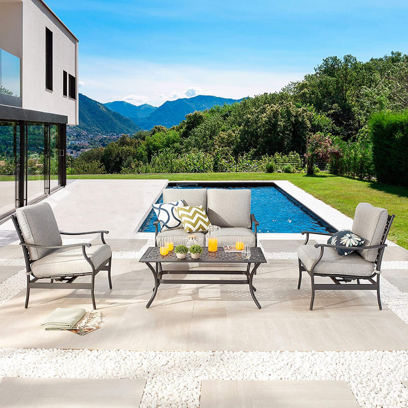 4 Piece Patio Conversation Set
