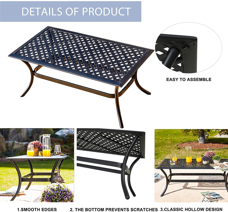 4 Piece Patio Conversation Set