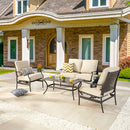 4 Piece Patio Conversation Set