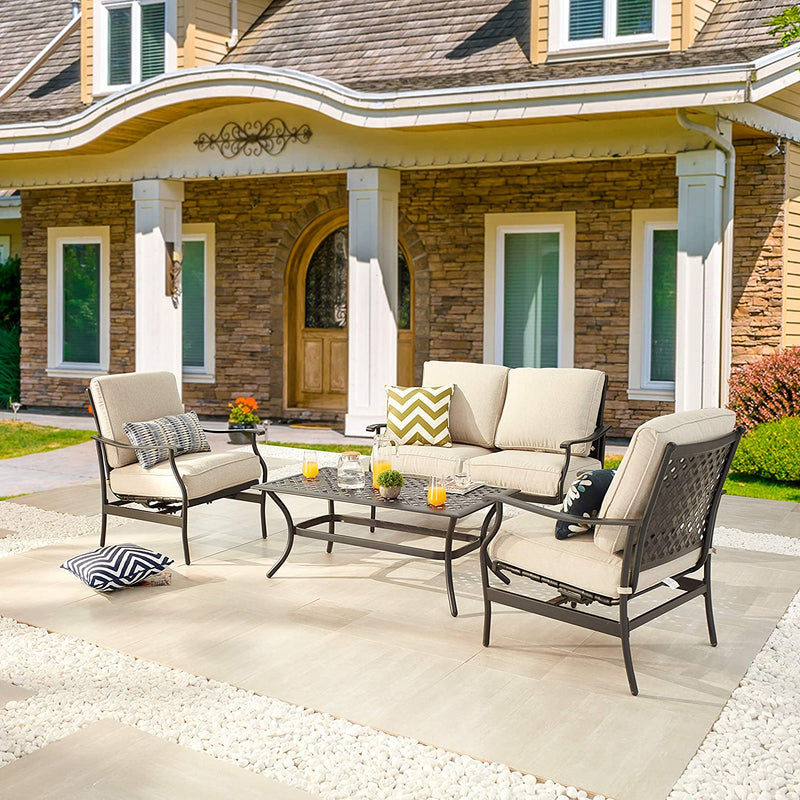 4 Piece Patio Conversation Set