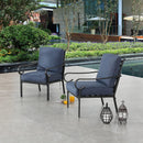 2 Piece Bistro Outdoor Dining Chairs