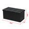 Folding Storage Ottoman