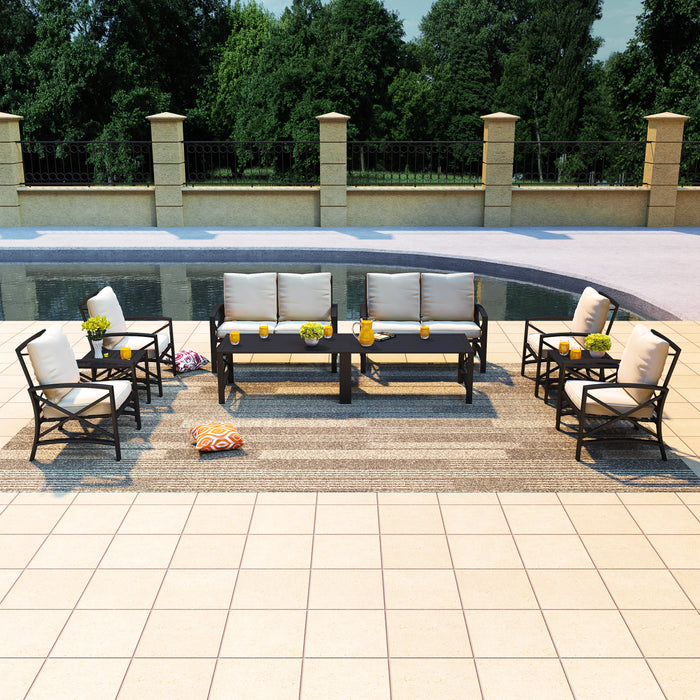 10 Pieces Patio Conversation Set 