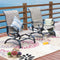 2-Piece Outdoor Sling Glider Chairs