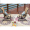 2-Piece Outdoor Sling Glider Chairs