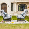 2-Piece Outdoor Rocking Motion Chairs