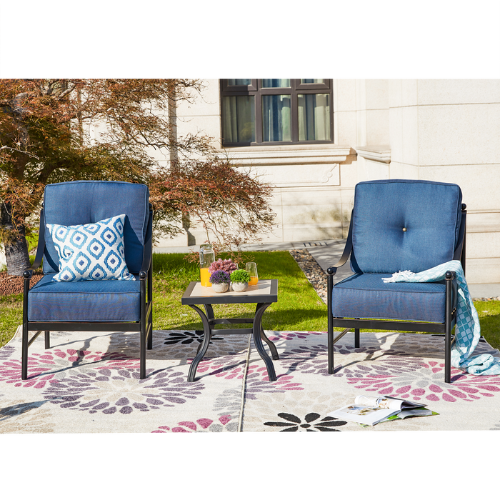 3-Piece Outdoor Conversation Set 