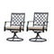 2 Pieces Patio Swivel Chairs