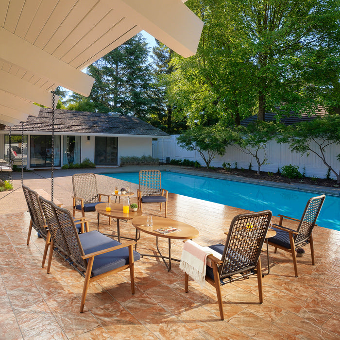10-Piece outdoor conversation set 