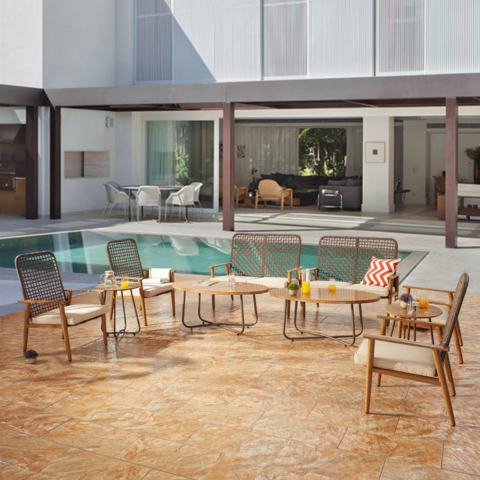 10-Piece outdoor conversation set 