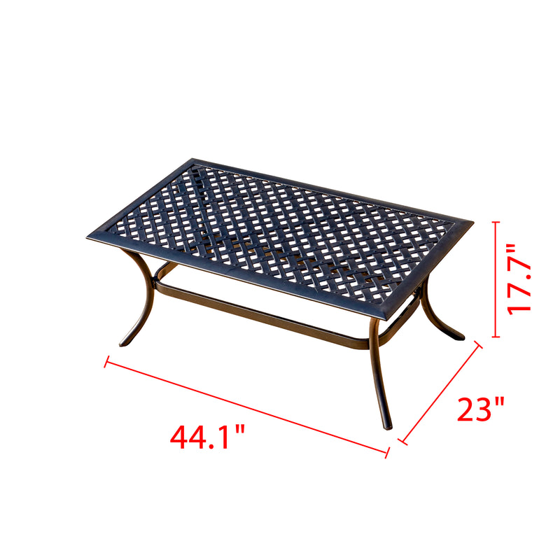 2 Pieces Patio Conversation Set