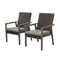 2-Piece Outdoor Dining Chairs