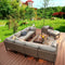 10 Pieces Patio Conversation Set