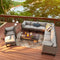10 Pieces Patio Conversation Set