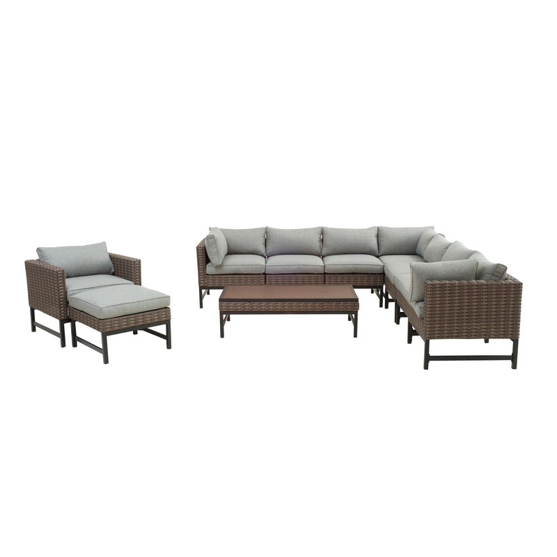 10 Pieces Patio Conversation Set