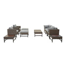10 Pieces Patio Conversation Set