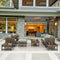 10 Pieces Patio Conversation Set