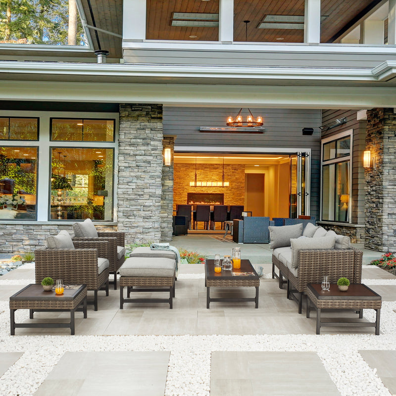 10 Pieces Patio Conversation Set