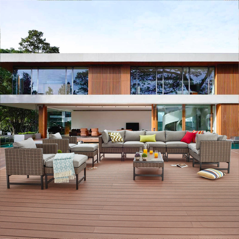 14 Pieces Patio Conversation Set