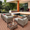14 Pieces Patio Conversation Set