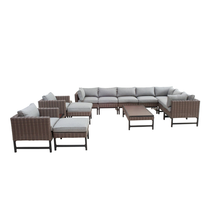 14 Pieces Patio Conversation Set