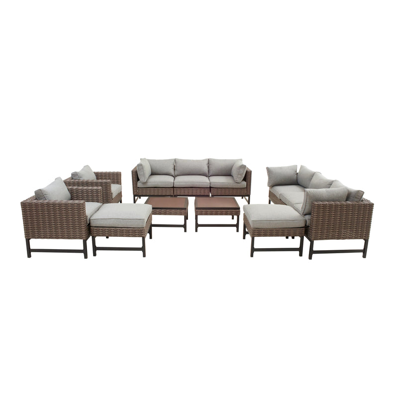 12 Pieces Patio Conversation Set