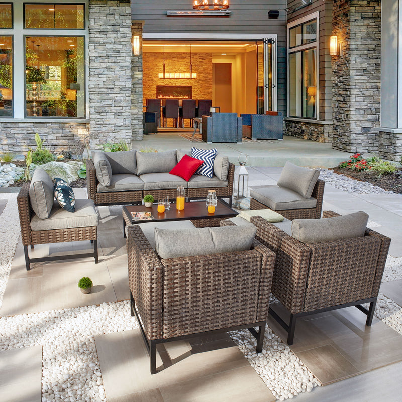 10 Pieces Patio Conversation Set