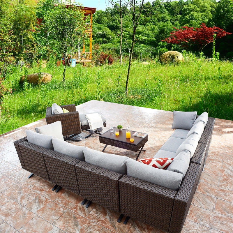 10-Piece Outdoor Conversation Set