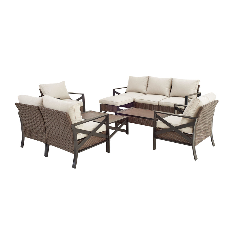 10 Pieces Patio Conversation Set
