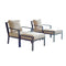 5 Pieces Patio Lounge Chairs Set