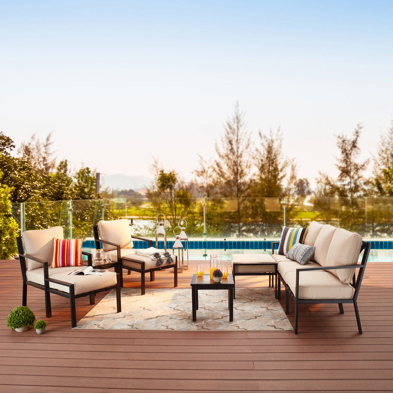 10 Pieces Patio Conversation Set