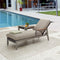 2-Piece Outdoor Chaise Lounge Set