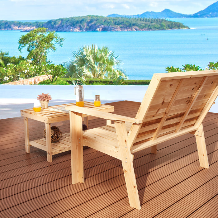2 Pieces Patio Conversation Set 