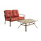 2 Pieces Patio Conversation Set