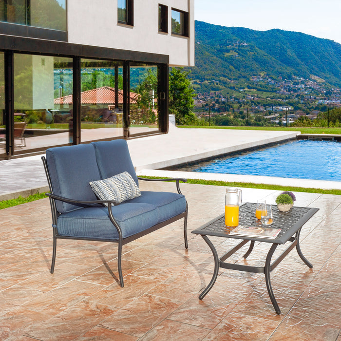 2 Pieces Patio Conversation Set 