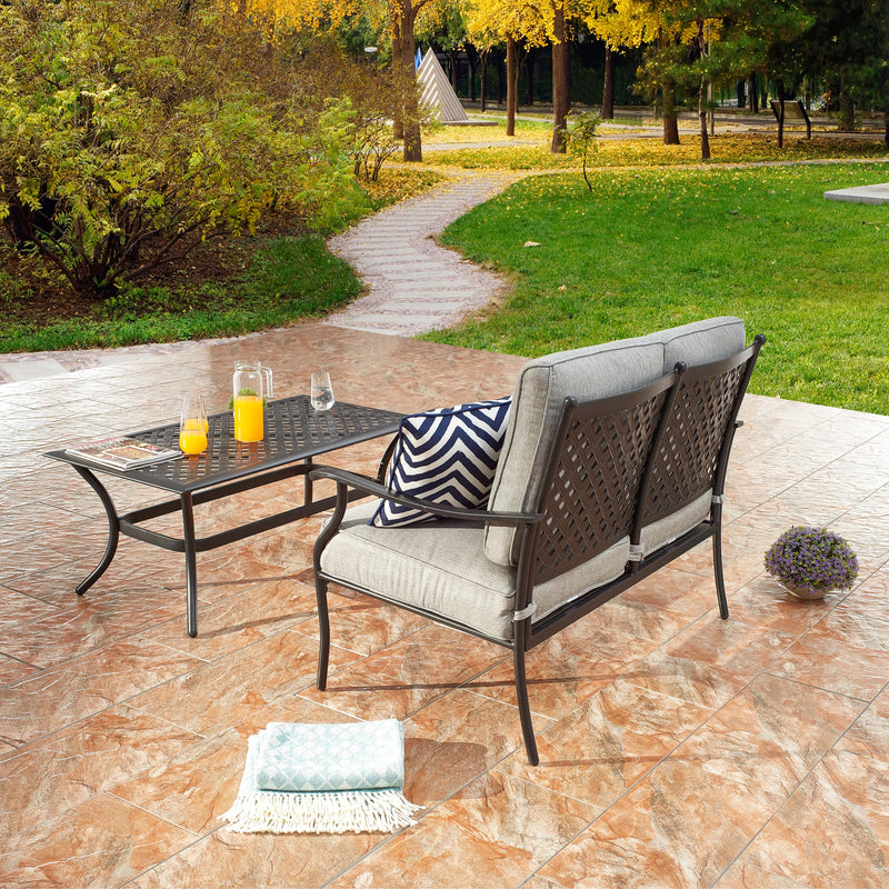 2 Pieces Patio Conversation Set